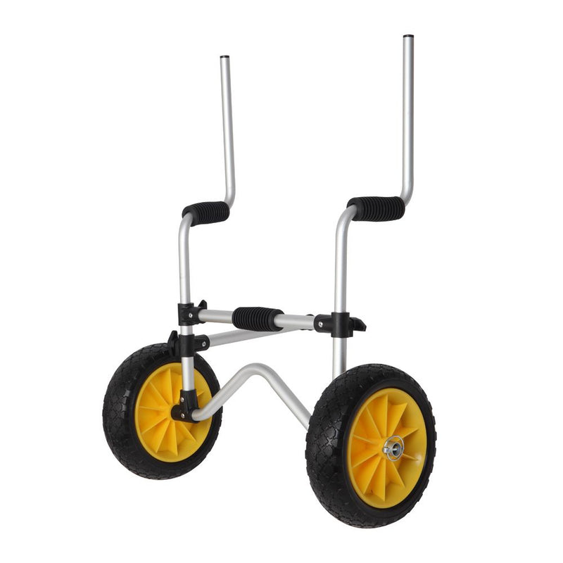 Light And Practical Vertical Kayak Trailer