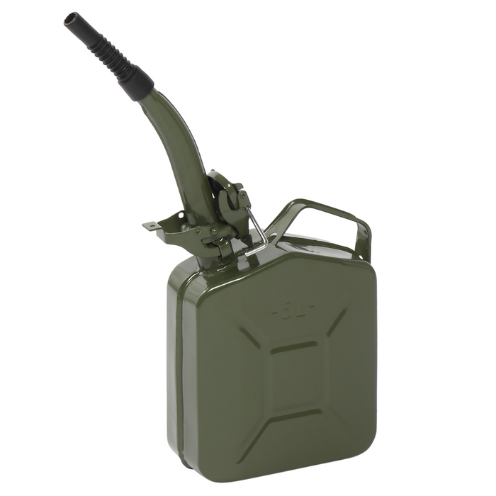 5L 0.6mm American Oil Barrel Army Green With Inverted Oil Pipe