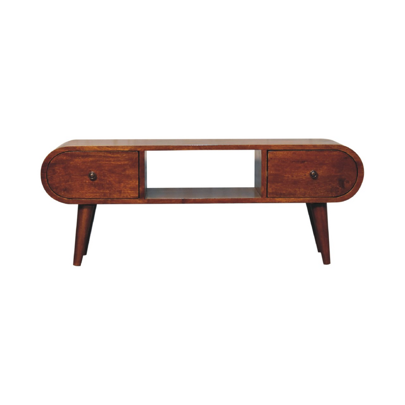 Artisan Furniture Solid Wood London Chestnut TV Stand