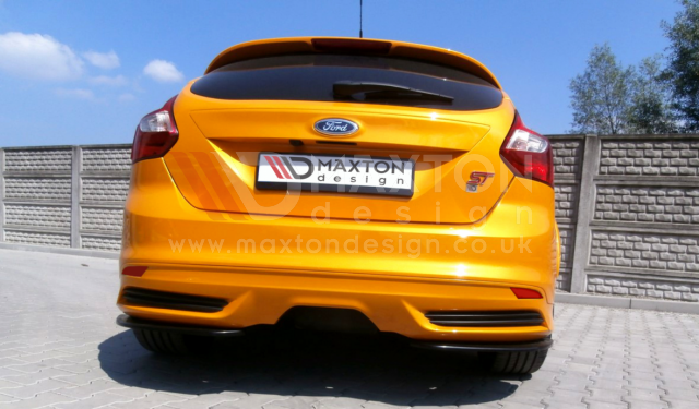 Maxton Design - REAR SIDE SPLITTERS FORD FOCUS MK3 ST PREFACE MODEL