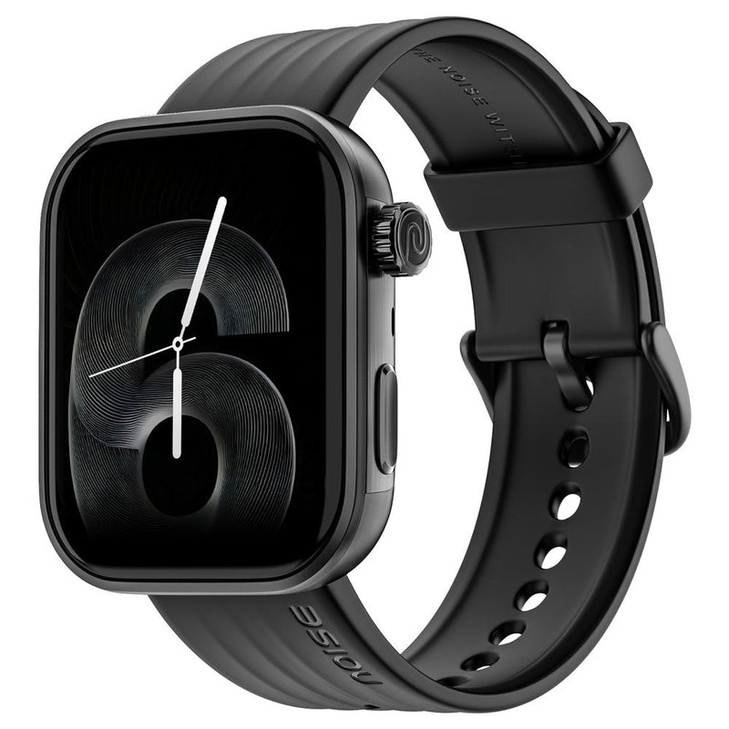 Noise ColorFit Pro 6 Smartwatch – 1.85" AMOLED Always-On Display, Bluetooth Calling, IP68, 7-Day Battery – Jet Black | Ivory Gold | Ice Blue