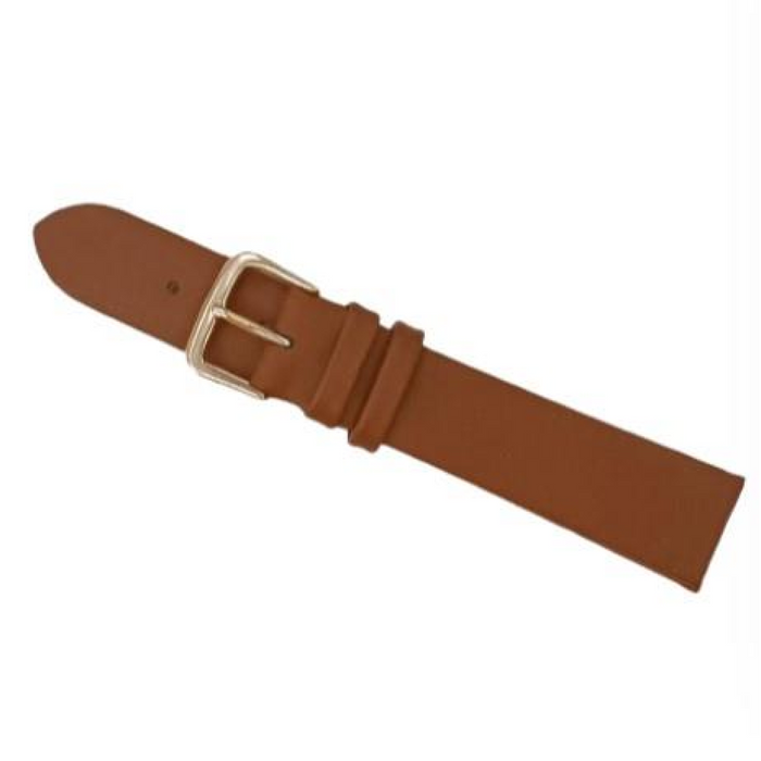 Genuine Brown Leather Watch Straps size 18mm