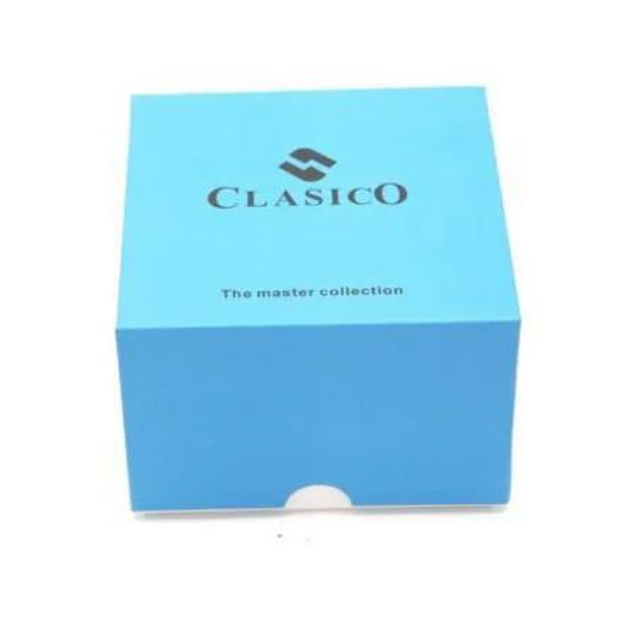 Clasico Square Blue Watch Box