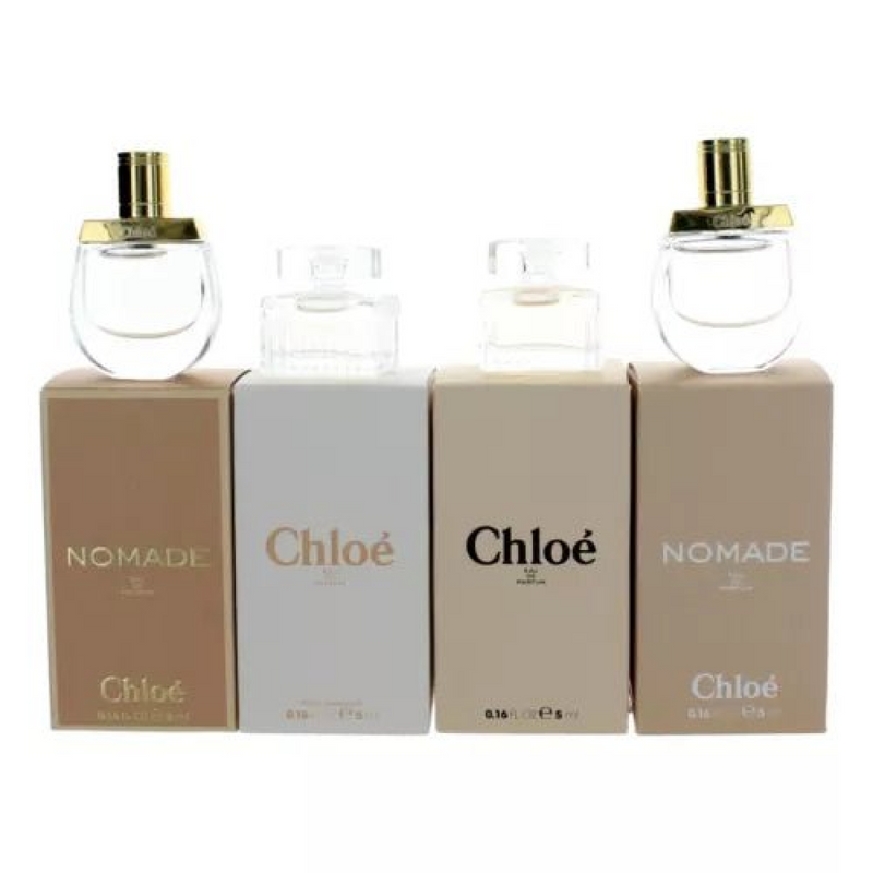 Chloe Mini Gift Set (Eau De Parfum Spray 2x5ml  Eau De Toilette Spray 2x5ml)