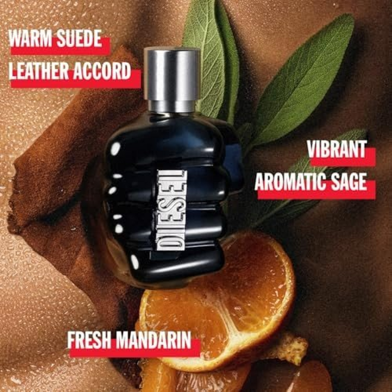 Diesel Only The Brave Gift Set (Eau De Parfum Spray 50ml  Shower Gel 75ml)