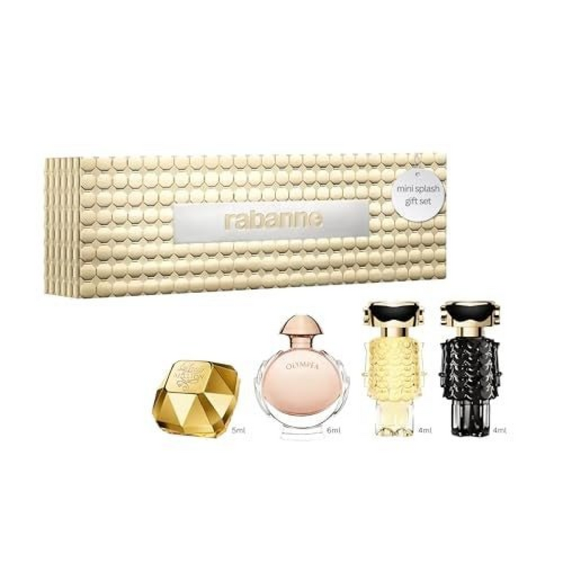 Paco Rabanne Ladies Miniature Gift Set (2 x 4ml  5ml  6ml)