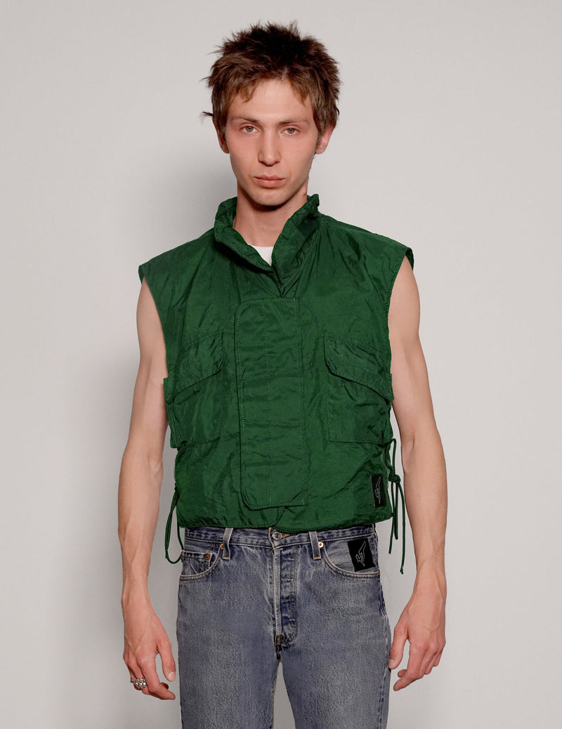 Ex Military Flak Vest in Green