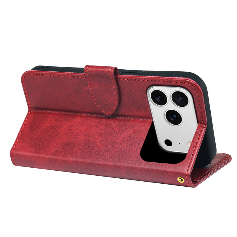 iPhone 18/17 Series Book Flip Case Leather Wallet