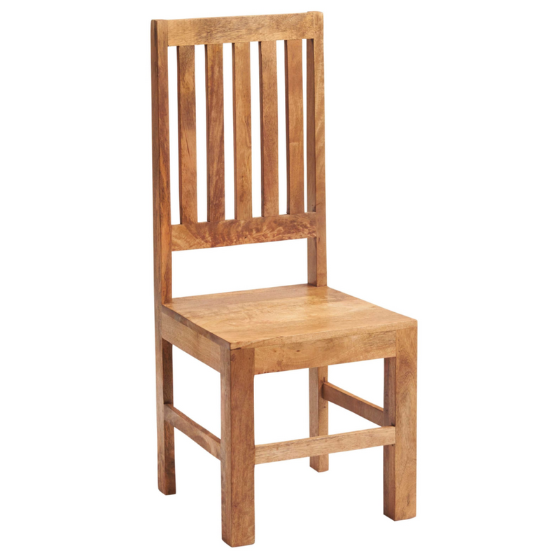 Toko Light Mango Slat Back Chair (Set of 2)