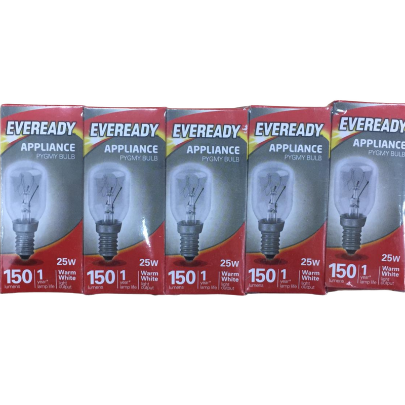 Eveready SES 25w 60lm Pigmy Bulbs - pack of 10 pcs