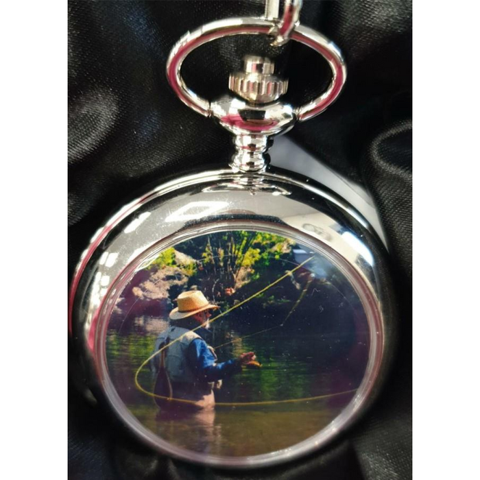 Boxx Picture Pocket watch Fly Fisherman P5061.49
