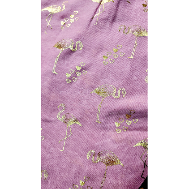 Love Hearts Flamingo Shimmer Scarf Pack of 12