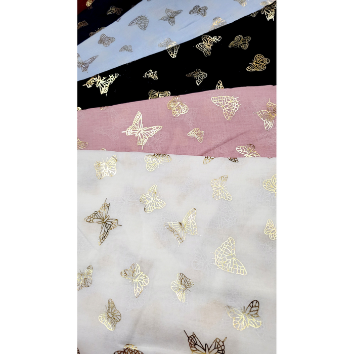Mini Butterfly Shimmer Scarf Pack of 12
