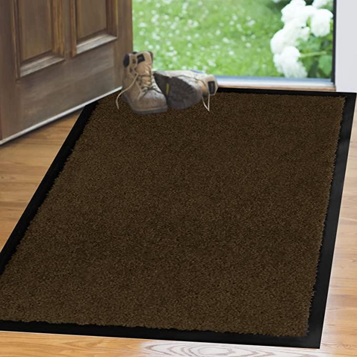ARRAN 120 X180 BROWN Rubber barrier mat