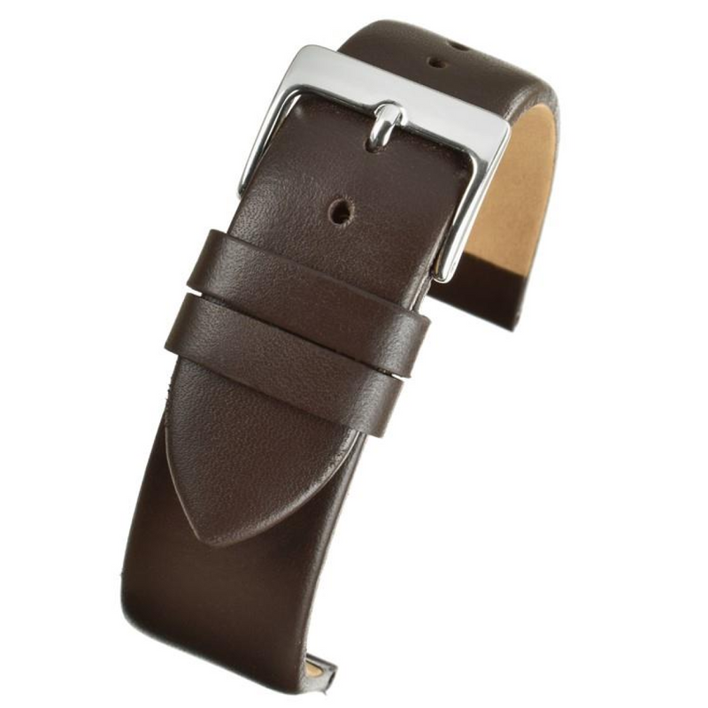 Brown Calf Leather Watch Strap 16mm