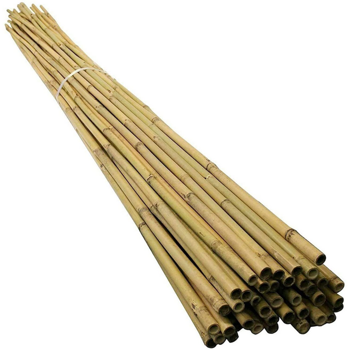 10 x 4FT Bamboo Canes Sticks 120cm