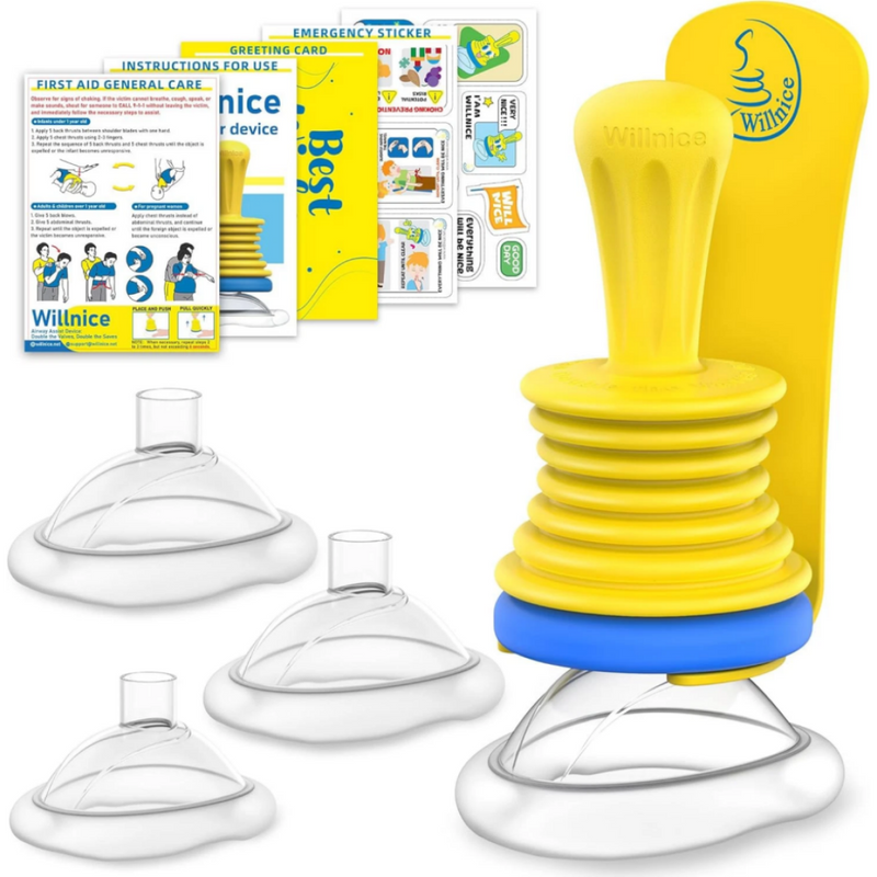 Choking Relief Mask, Home and Travel Assist Kit, Easy to Use & Portable UK