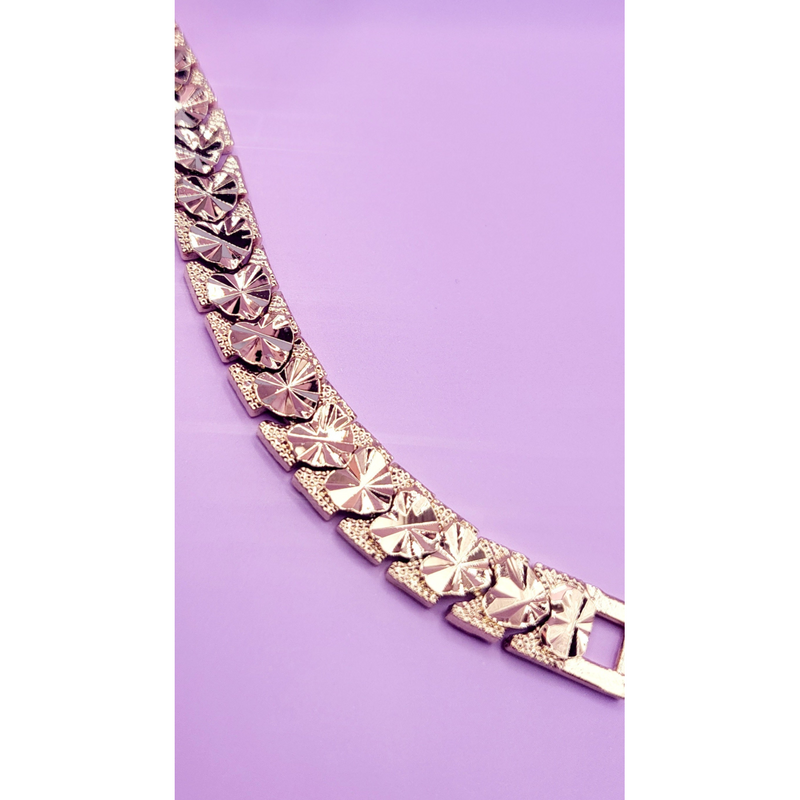 Eternal Shiny Gold Link Bracelet