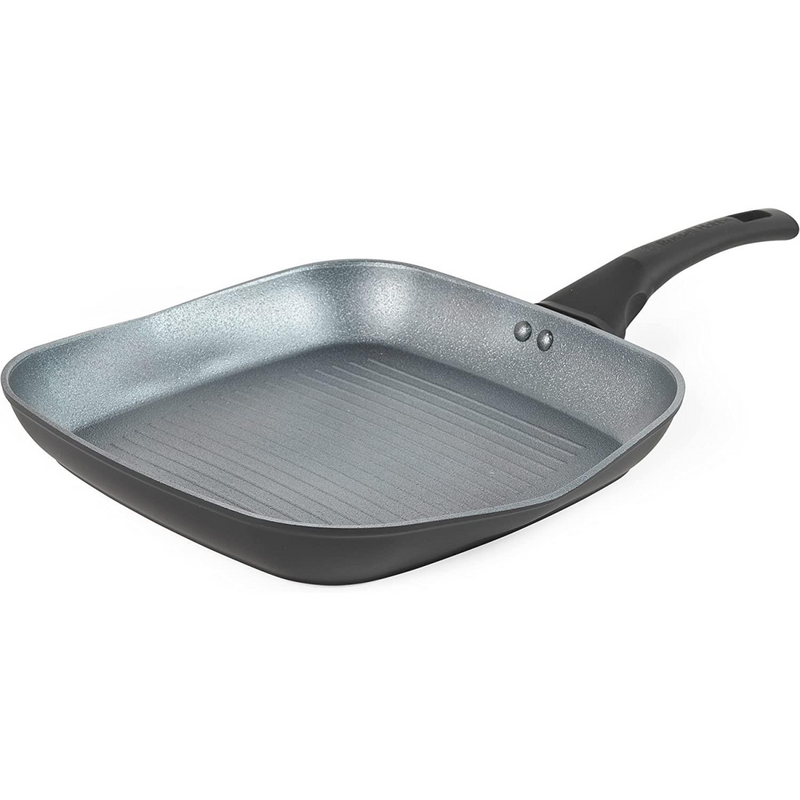 Russell Hobbs Crystaltech Graphite Non-Stick Griddle Pan- 28 cm
