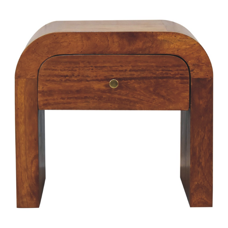 Artisan Furniture Solid Wood Darcy Chestnut Bedside