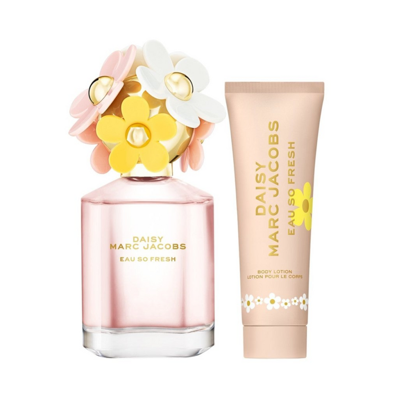 Marc Jacobs Daisy Eau So Fresh Gift Set (Eau De Toilette 75ml  Body Lotion 75ml)