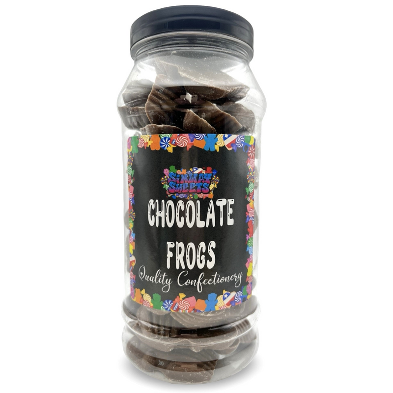 Milk Chocolate Frogs Retro Sweets Gift Jar - 565g