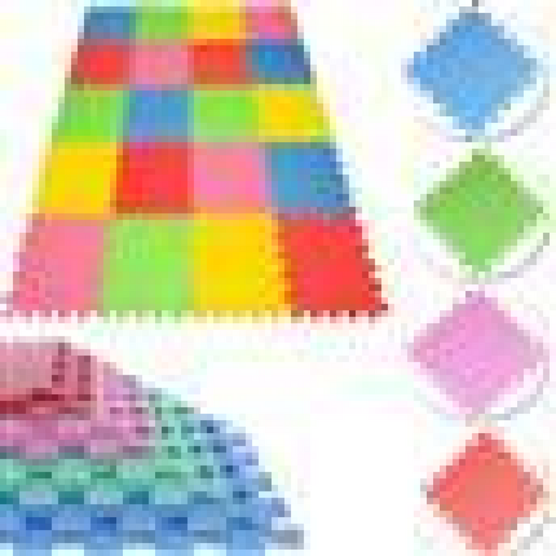6 PACKS MULTICOLOR EVA INTERLOCKING MAT 30 X 30