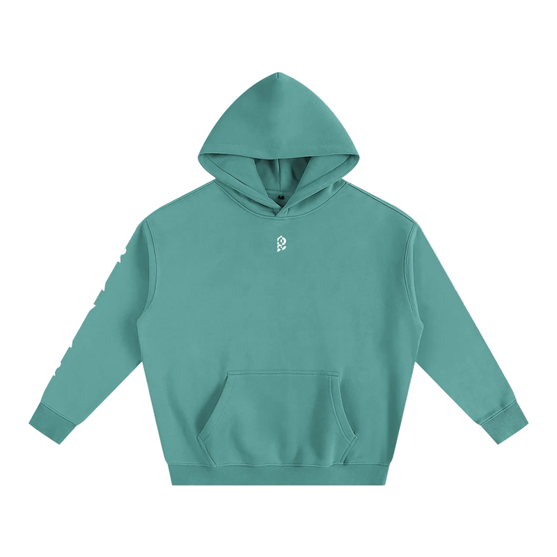 Ravar Arm-Print Heavyweight Hoodie
