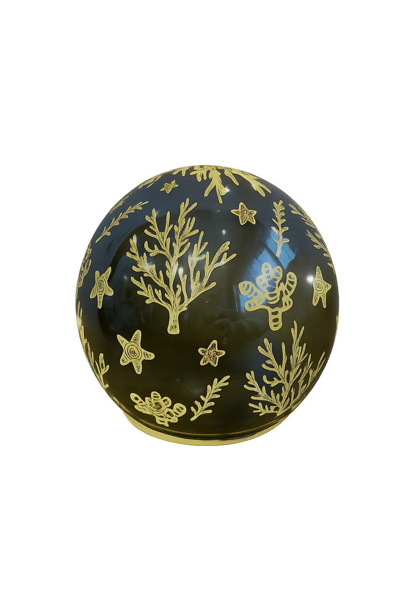 Enchanted Turquoise Glow Orb