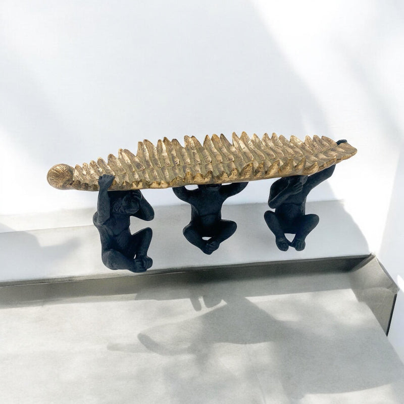 42CM TRAY See No, Hear No, Say No