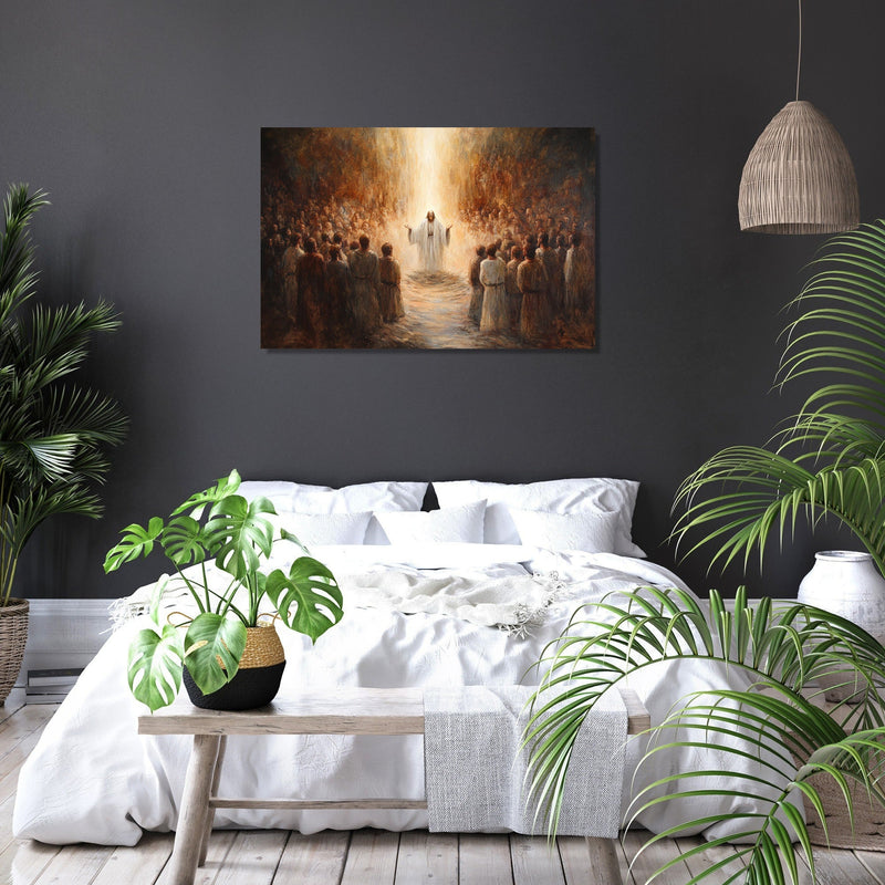 Saint David’s Sermon Canvas