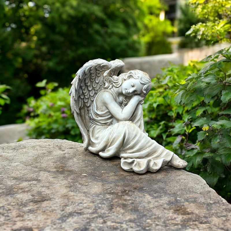 38CM ANGEL STATUE