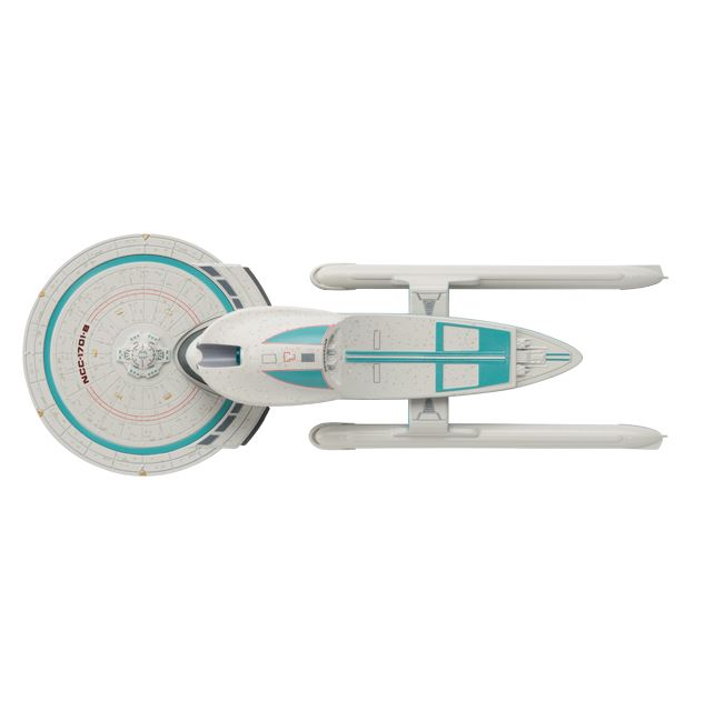 #08 U.S.S. Enterprise NCC-1701-B XL EDITION Model Die Cast Ship (Eaglemoss / Star Trek)
