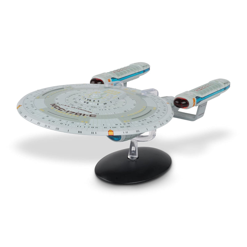 #10 U.S.S. Enterprise NCC-1701-C XL EDITION Model Die Cast Ship (Eaglemoss / Star Trek)