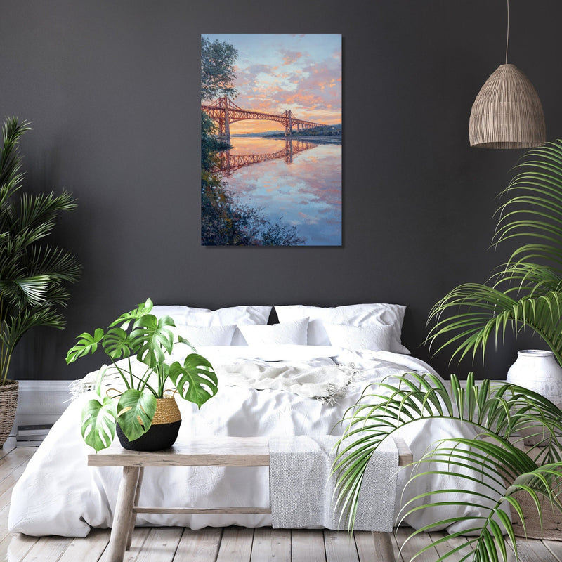 Forth Bridge Dawn Canvas