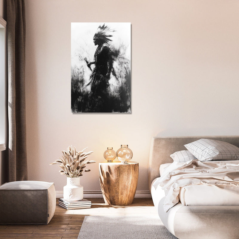 Warrior Chief's Majesty Canvas