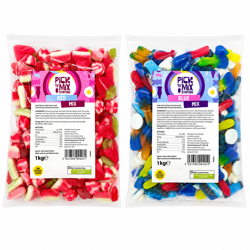 1kg Pick N Mix Sweets Bag