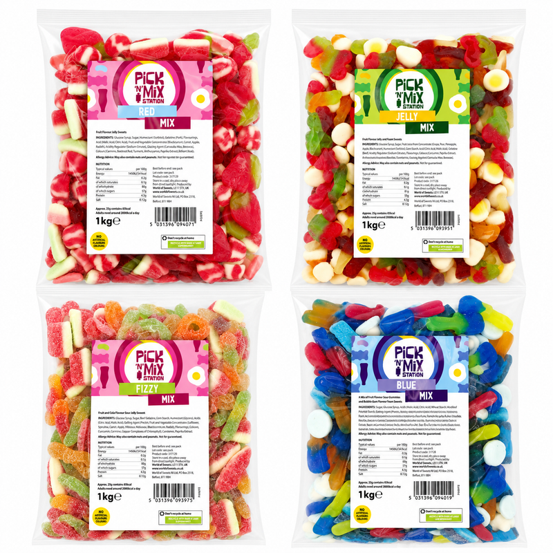 1kg Pick N Mix Sweets Bag