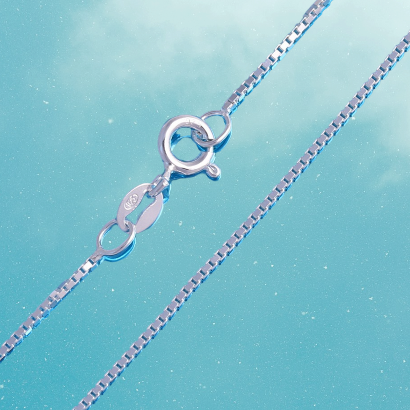 1mm Box Chain Necklace