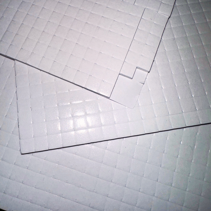 5mm x 5mm x 1mm Double-Sided Foam Pads – Sticky Adhesive Squares Stella Weds®