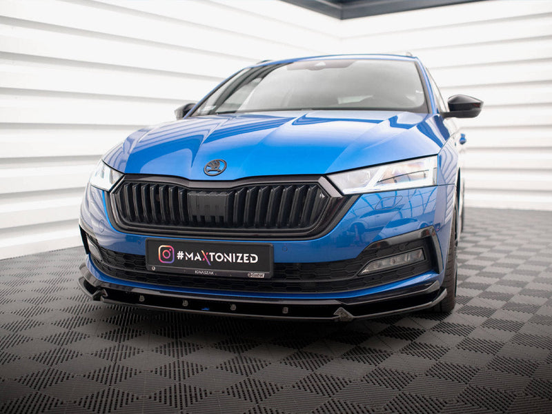 Maxton Design - FRONT SPLITTER V.1 SKODA OCTAVIA SPORTLINE MK4