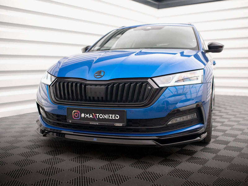Maxton Design - FRONT SPLITTER V.2 SKODA OCTAVIA SPORTLINE MK4