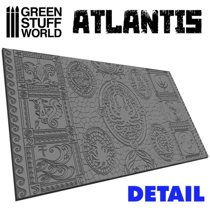 Green Stuff World Rolling Pin Atlantis