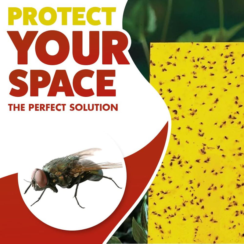 Large Sticky Paper Pest Control Insect Glue Traps 8 Pack