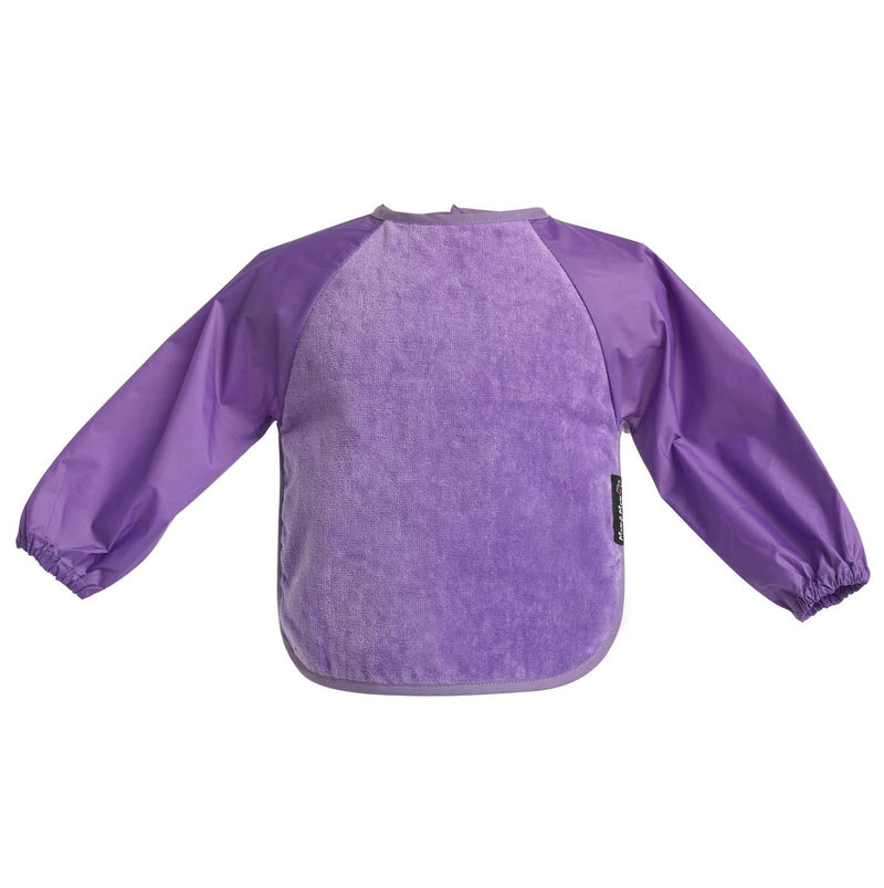 2 PACK - Mum 2 Mum Long Sleeved Wonder Bibs LARGE 18m - 3 years - Purple & Cerise