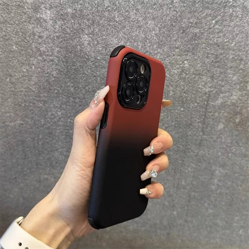 iPhone 12 Series 2-Piece Colour Gradient Case