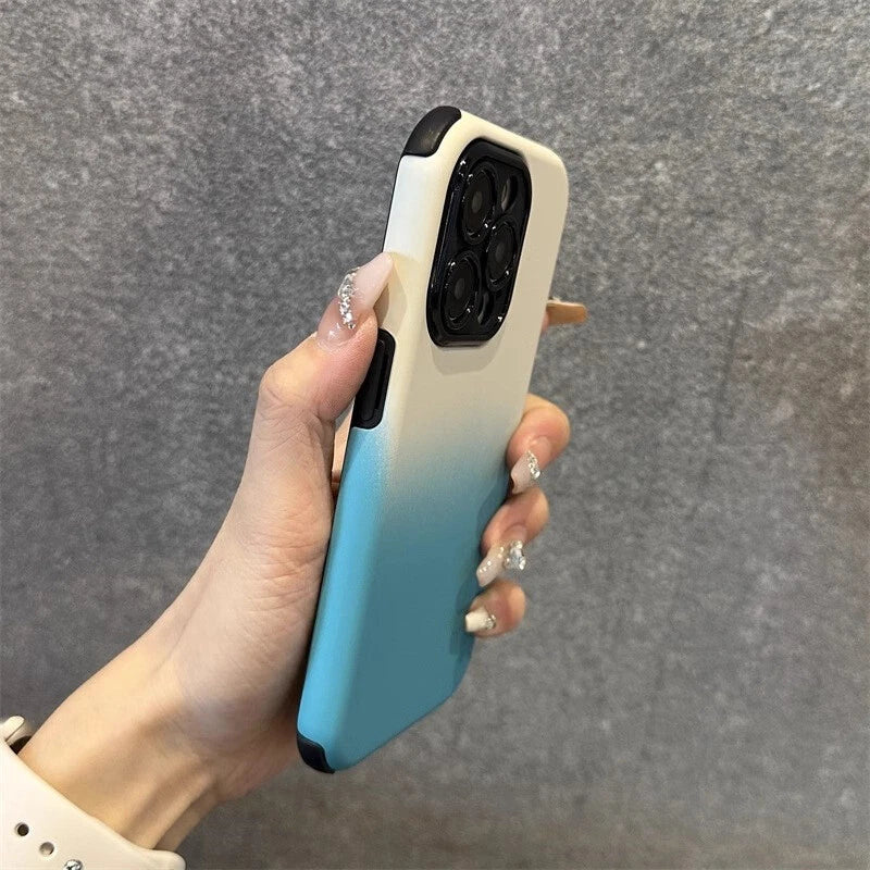 iPhone 14 Series 2-Piece Colour Gradient Case