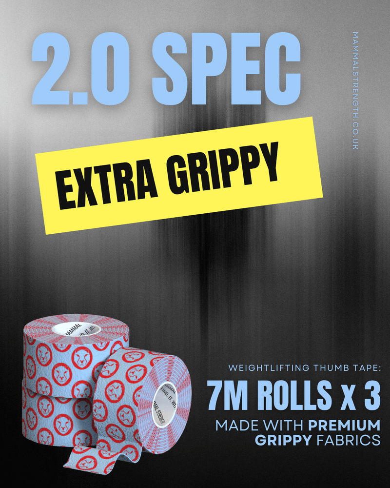 Mammal Tape Mix (3 x 3 boxes - 9 rolls / 57M of tape ) - Thumb & Weightlifting Tape