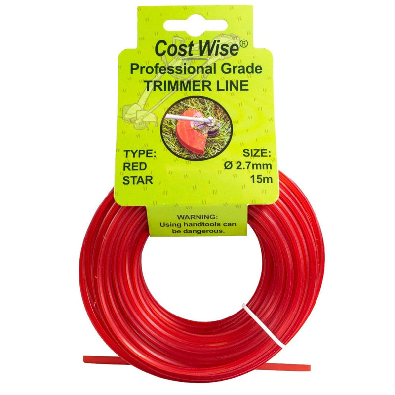 Strimmer Line Red Star 2.7mm x 15m