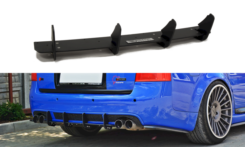 Maxton Design - REAR DIFFUSER AUDI RS6 C5 AVANT